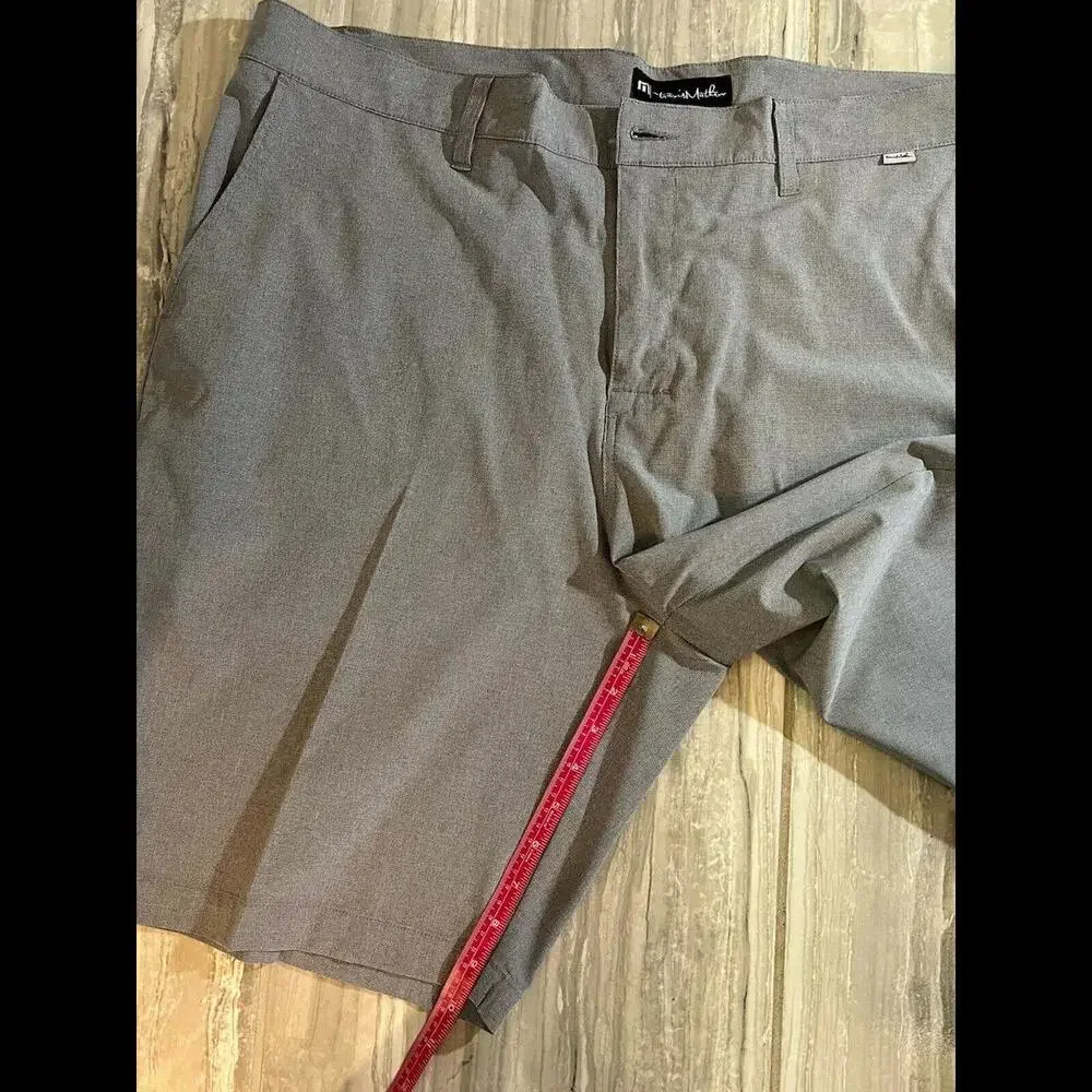 Travis Mathew‎ Beck Shorts Men’s Size 40 Grey Casual Golf Shorts